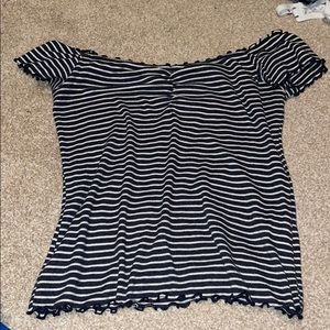 Hollister off the shoulder top